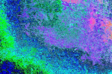 Çizik ve çatlaklarla metal doku