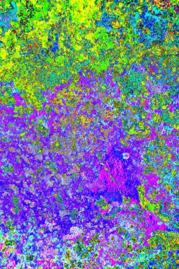 Dökülen boya paslı metal dokusu