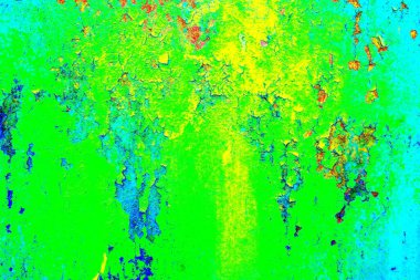 Çizik ve çatlaklarla metal doku