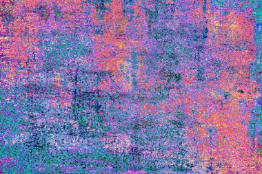 Çizik ve çatlaklarla metal doku