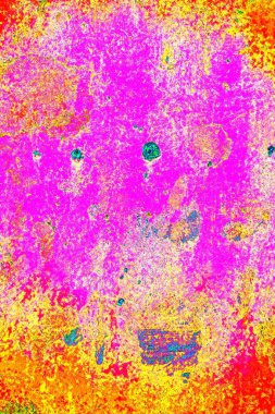 Çizik ve çatlaklarla metal doku