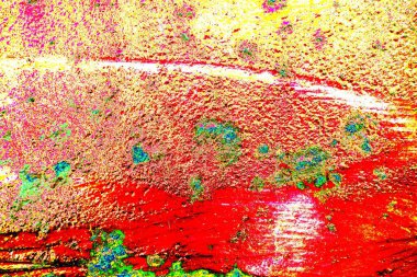 Mavi renklerin soyut suluboya paleti, karışık renk, arkaplan, vektör illüstrasyonu, bir renk karışımı