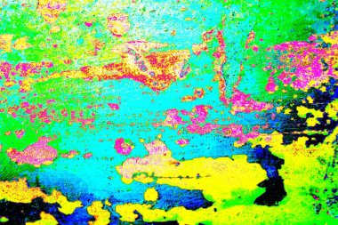 Çizik ve çatlaklarla metal doku