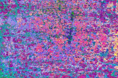 Çizik ve çatlaklarla metal doku