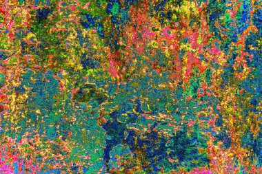 Karışık renklerin soyut suluboya paleti, renk karışımı, duvar kağıdını kopyala, soyut renkli doku arkaplanı