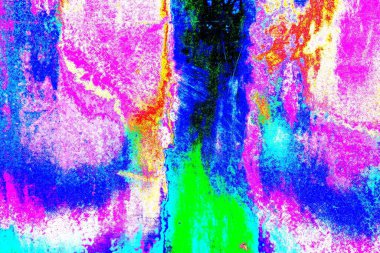 Çizik ve çatlaklarla metal doku