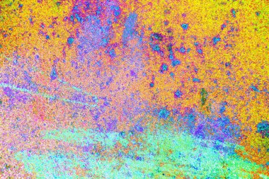 Çizik ve çatlaklarla metal doku