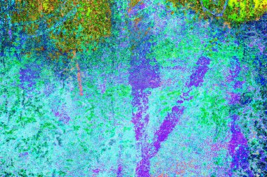 Çizik ve çatlaklarla metal doku