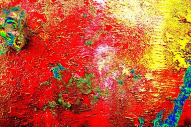 Mavi renklerin soyut suluboya paleti, karışık renk, arkaplan, vektör illüstrasyonu, bir renk karışımı