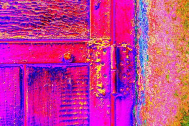 Eski tahta ahşap duvar arka planı. Eski ahşap dokusu. Yıpranmış odun parçası..