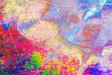 yaratıcı ve tasarım sanatı, kopyalama alanı duvar kağıdı, soyut renkli doku arkaplanı