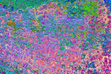 Çizik ve çatlaklarla metal doku