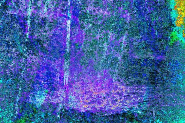 Çizik ve çatlaklarla metal doku