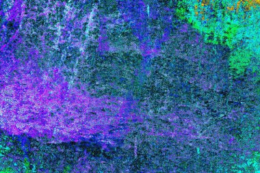 Çizik ve çatlaklarla metal doku