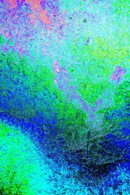 Çizik ve çatlaklarla metal doku