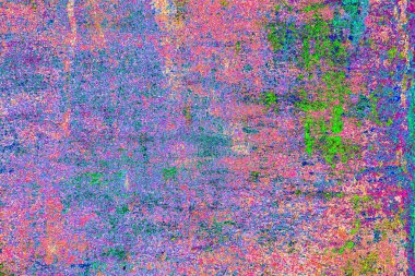 Çizik ve çatlaklarla metal doku