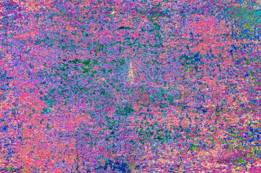 Çizik ve çatlaklarla metal doku