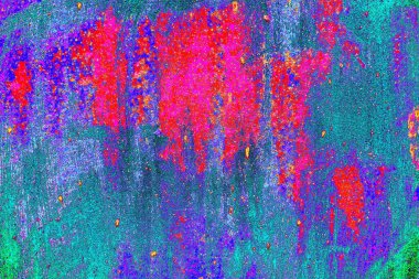 Çizik ve çatlaklarla metal doku