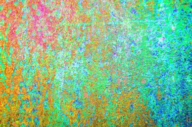 Çizik ve çatlaklarla metal doku