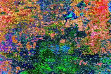 Karışık renklerin soyut suluboya paleti, renk karışımı, duvar kağıdını kopyala, soyut renkli doku arkaplanı