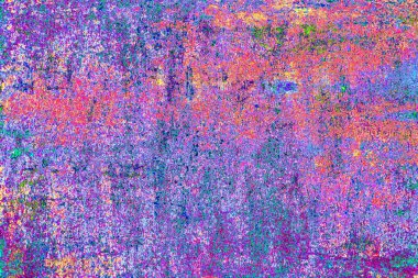 Çizik ve çatlaklarla metal doku