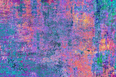 Çizik ve çatlaklarla metal doku