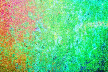 Çizik ve çatlaklarla metal doku