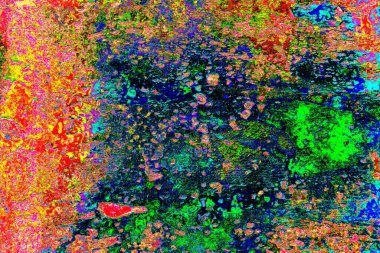 Karışık renklerin soyut suluboya paleti, renk karışımı, duvar kağıdını kopyala, soyut renkli doku arkaplanı