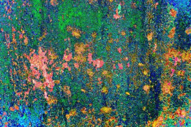 Karışık renklerin soyut suluboya paleti, renk karışımı, duvar kağıdını kopyala, soyut renkli doku arkaplanı