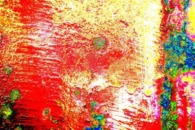 Mavi renklerin soyut suluboya paleti, karışık renk, arkaplan, vektör illüstrasyonu, bir renk karışımı