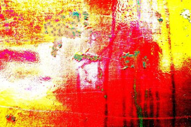 Mavi renklerin soyut suluboya paleti, karışık renk, arkaplan, vektör illüstrasyonu, bir renk karışımı