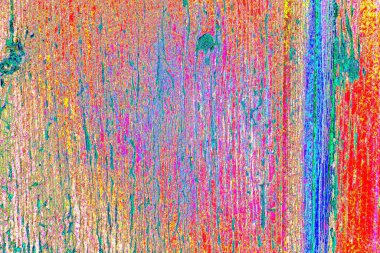 Duvar dokusu arkaplanı eski boyayla soyulmuş.