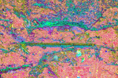 yaratıcı ve tasarım sanatı, kopyalama alanı duvar kağıdı, soyut renkli doku arkaplanı