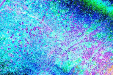 Çizik ve çatlaklarla metal doku