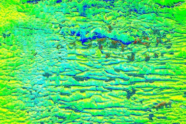 Duvar dokusu arkaplanı eski boyayla soyulmuş