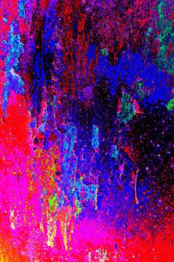 Çizik ve çatlaklarla metal doku