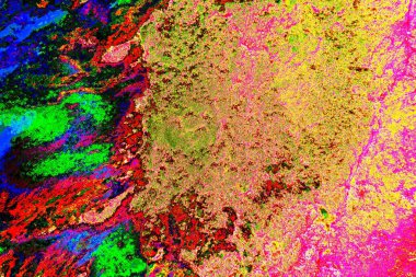 yaratıcı ve tasarım sanatı, kopyalama alanı duvar kağıdı, soyut renkli doku arkaplanı