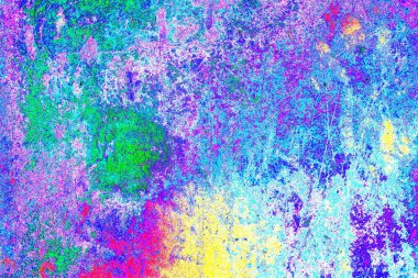 Çizik ve çatlaklarla metal doku