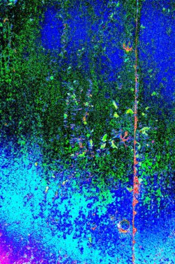 Kırsal görünümü olan paslı metal dokusu