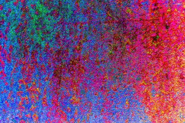 Çizik ve çatlaklarla metal doku