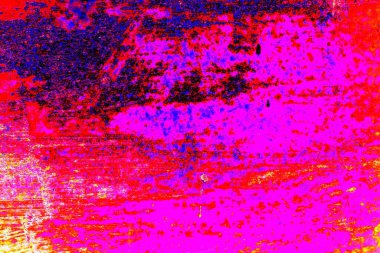 Çizik ve çatlaklarla soyut renkli duvar kâğıdı 