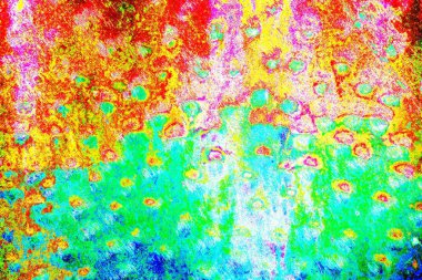 Çizik ve çatlaklarla metal doku