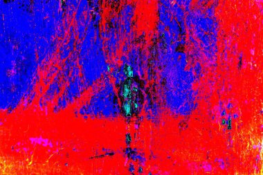 Çizik ve çatlaklarla metal doku