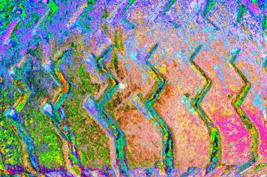 yaratıcı ve tasarım sanatı, kopyalama alanı duvar kağıdı, soyut renkli doku arkaplanı