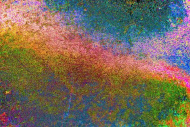 Kırsal görünümü olan paslı metal dokusu