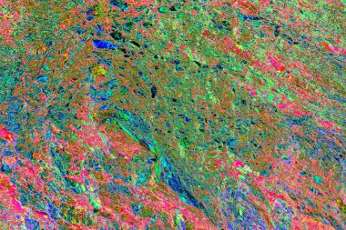 Nehrin kenarındaki uçurum. Transcarpathia