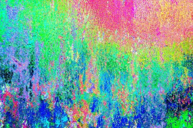 Çizik ve çatlaklarla metal doku