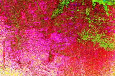 Çizik ve çatlaklarla metal doku