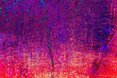 Çizik ve çatlaklarla soyut renkli duvar kâğıdı 