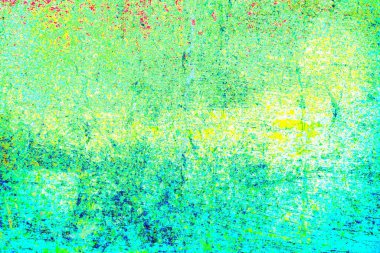 Çizik ve çatlaklarla soyut renkli duvar kâğıdı 